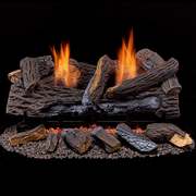 Duluth Forge Vent Free Dual Fuel Log Set - 24 In. Stacked Red Oak, 33,000 Btu DLS-24T-2